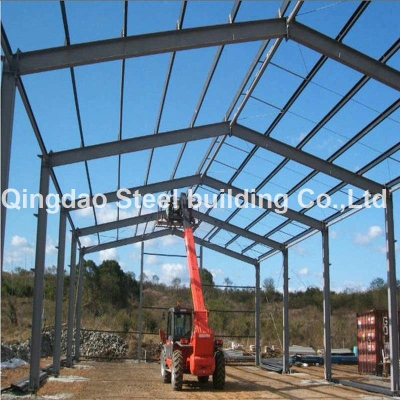 Modularer Industrieller Prefab Building Design Mezzanine Floor Metal Fabric Steel Aufbau Des Lagerhauses Für Vorgefertigte Werkstattgebäude