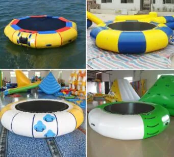 Cheap Adult Air Bouncer Inflatable Pool Trampolines Children Water Jumping Trampoline