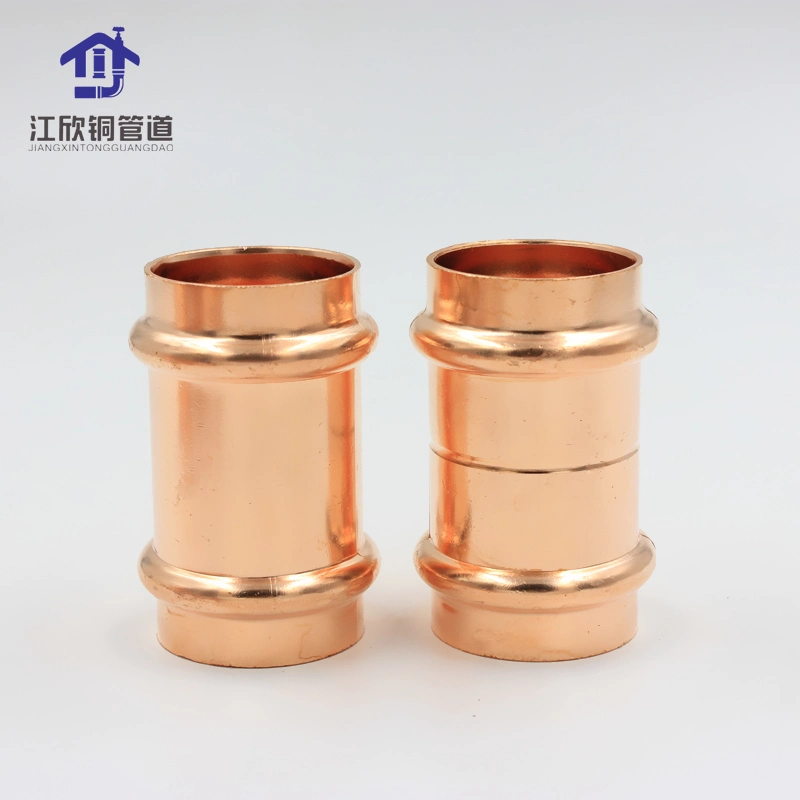 Copper Press Coupling Elbow Tee Sanitary Plumbing Water/Gas Pipe Fitting