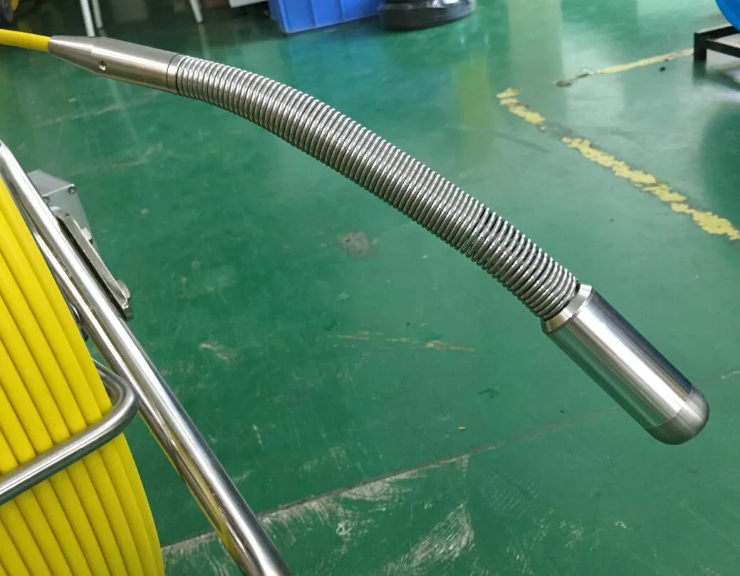 29mm Self Level Flexible Long Spring Pipeline Inspection Camera