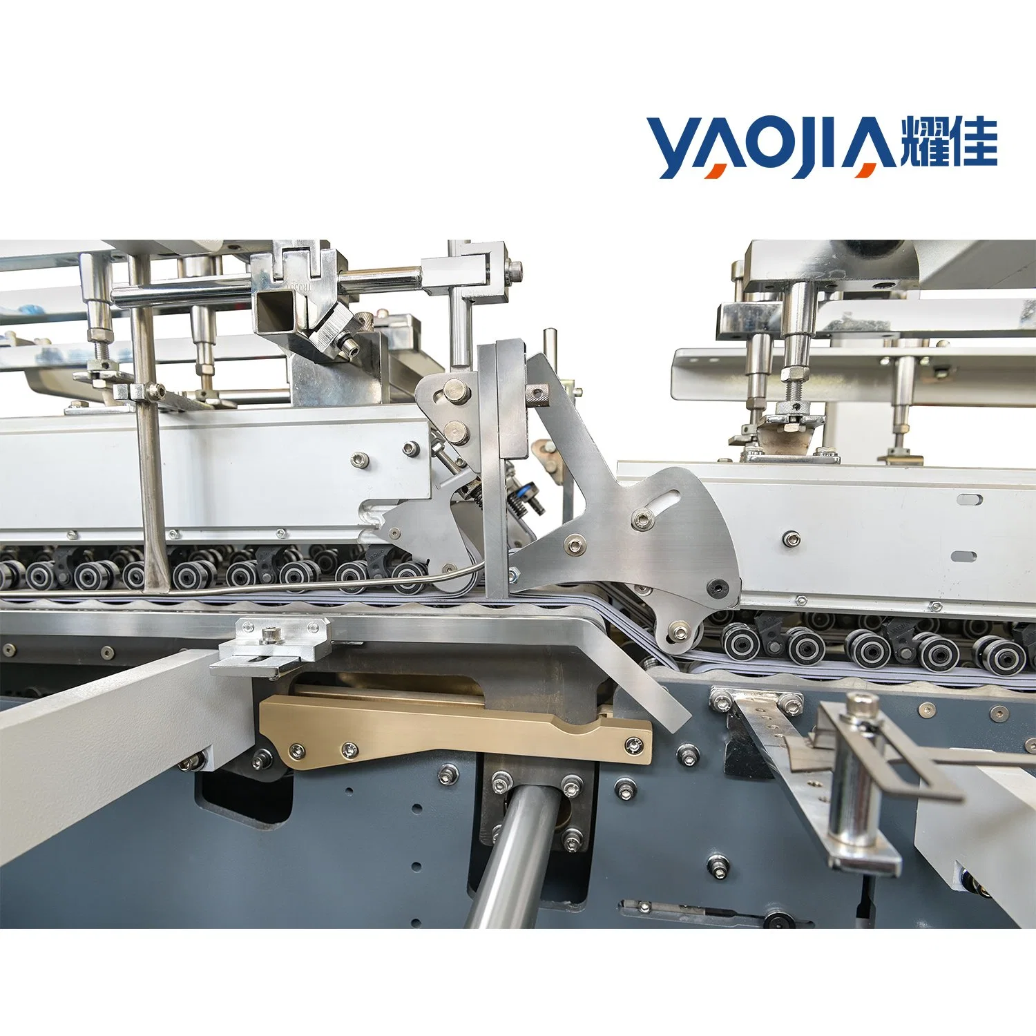 Automatic High-Speed Folder Gluer Yaojia Pallets Small Box Making Machine