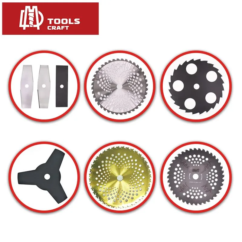 10 Inch 40t: 60t: 80t: 100t: 120t Carbide Tip Brush Cutter Blade Grass Saw Trimmer