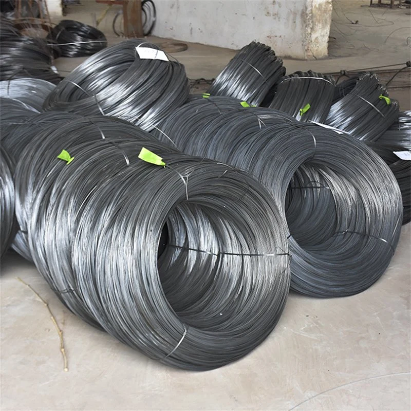 Low Carbon Steel AWG8-AWG26 Galvanized Gi Wire Hot Dipped Fastener Wire Rope Zinc Coated Electro Iron Steel Wire