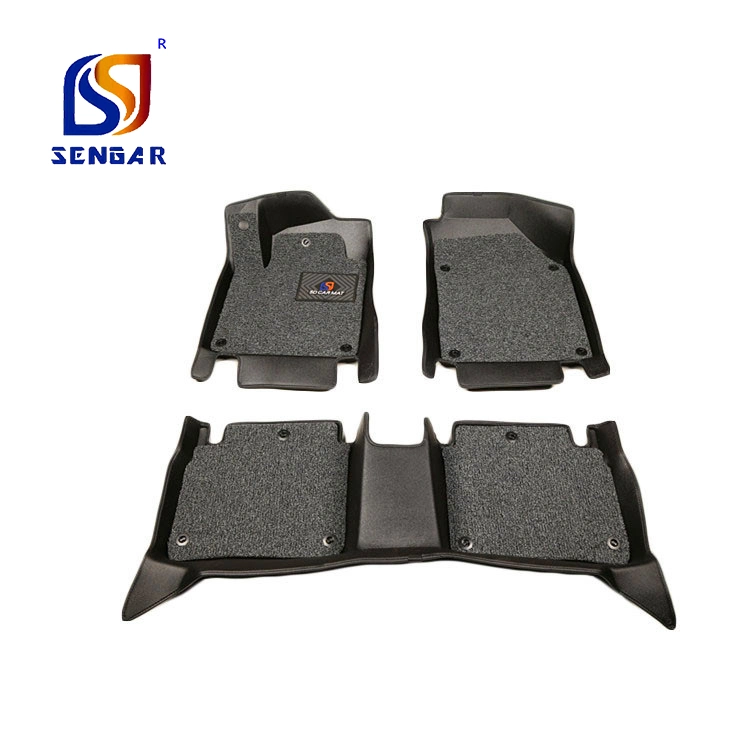 Sengar Brand heiß gepresstes Leder 5D Auto Mat 3D Auto Bodenmatte Hohe Qualität