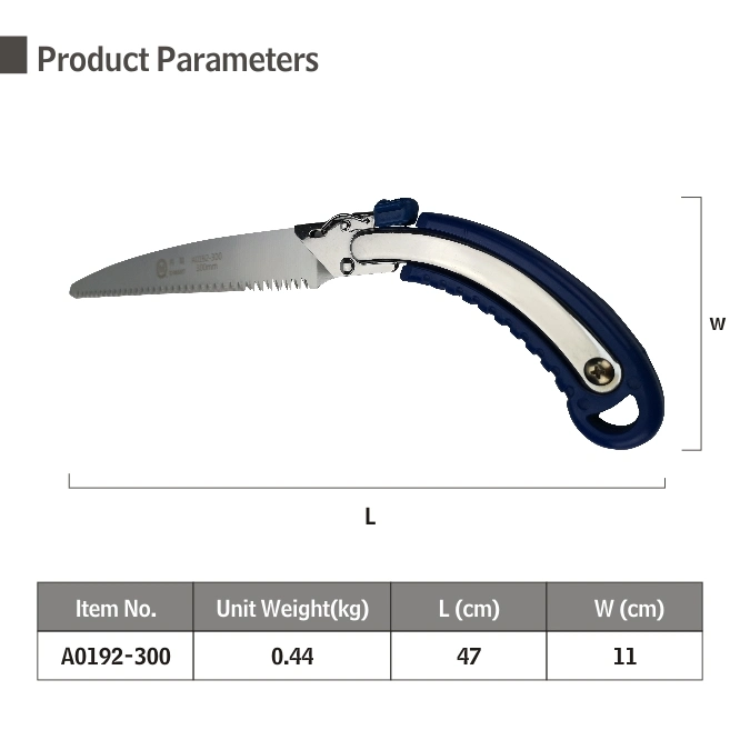 Personalizado de alta calidad azul acero alto carbono 270mm Sierra de la utilidad de 32t