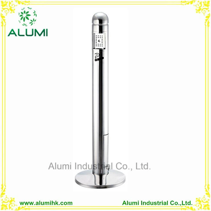 Stainless Steel Outdoor Stand Ashtray Bin