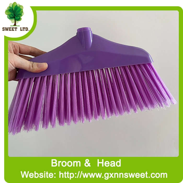 Factory Direct Wholesale/Supplier Chinese Sapu Broom and Dustpan Set Cheap Plastic Brushes Brooms Supplier Industrial Brooms with Handle