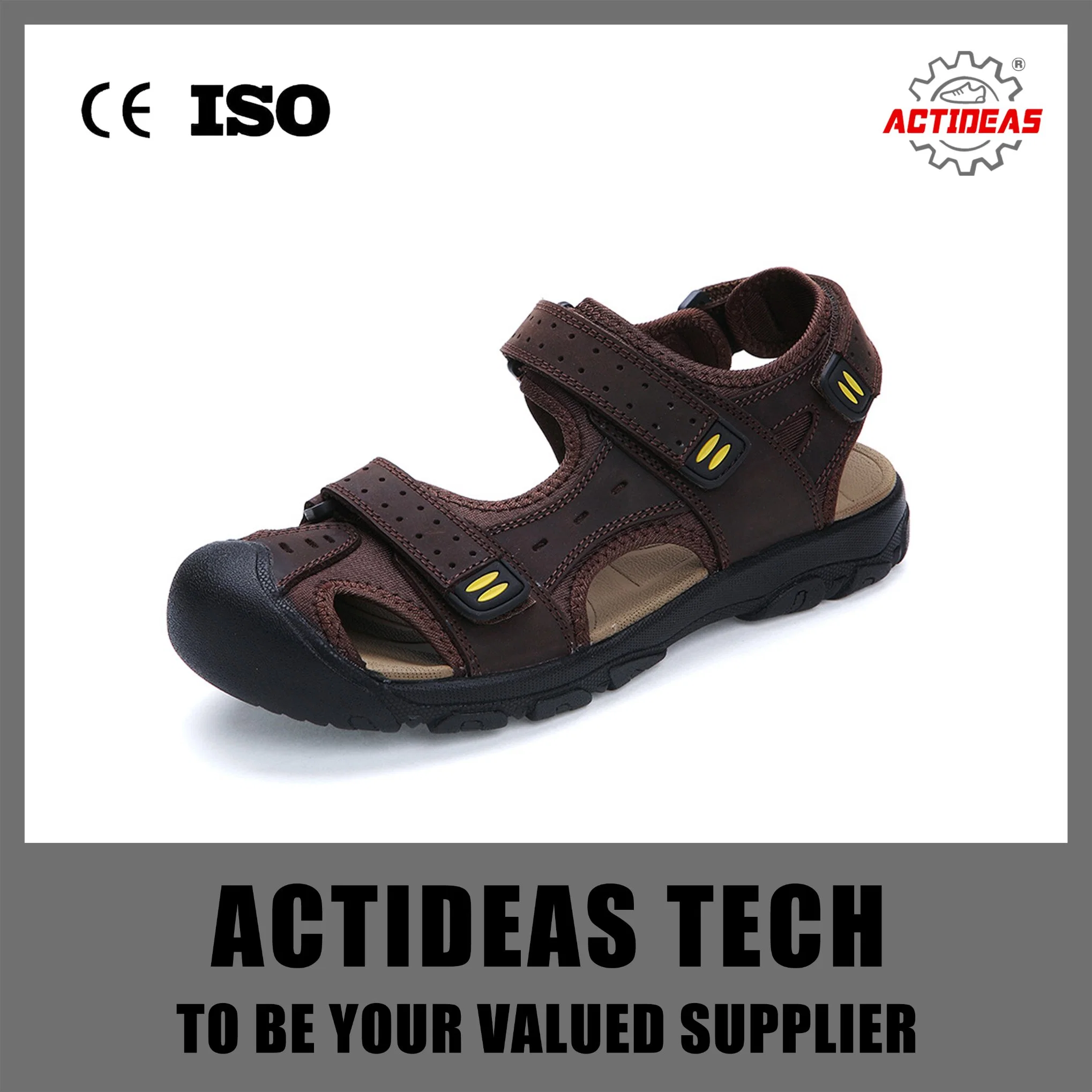 Hot Sale Composite Toe High quality/High cost performance  Lightweight Casual Shoes Men Sandal