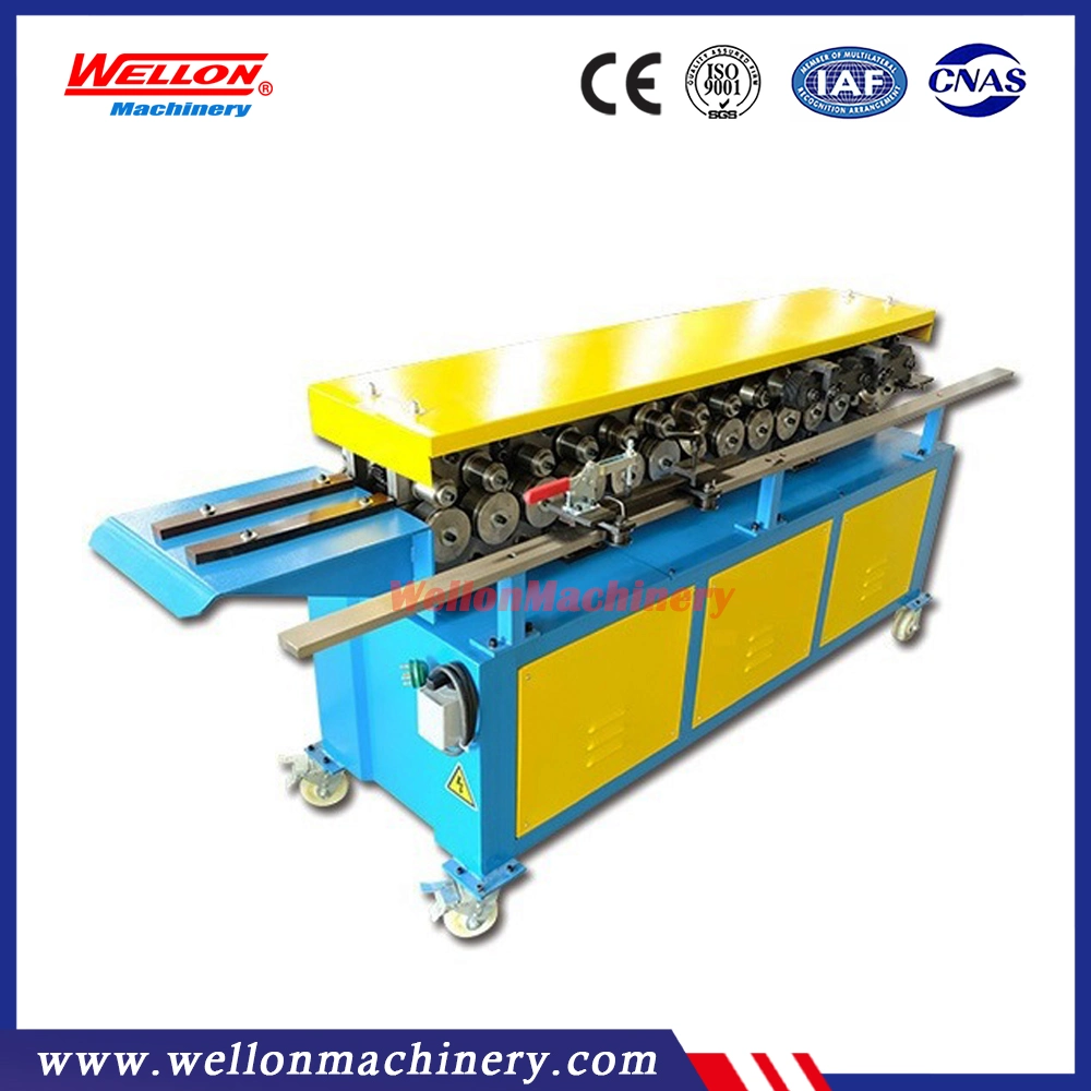 Air Duct Metal Sheet Flange Pipe Roll Forming Machine T12 / T15