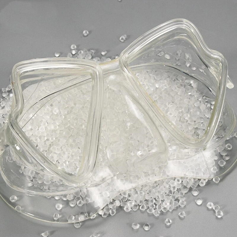 Transparent PVC Granules Virgin Soft PVC Raw Materials for Flexible Plastics