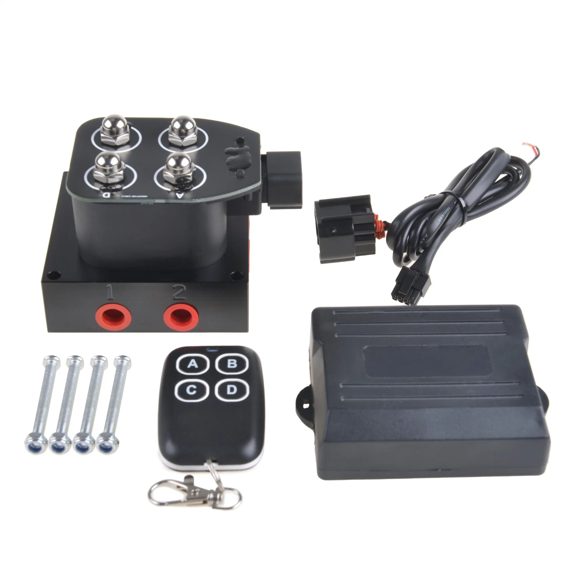 12V Solenoid Valve Air Ride Suspension Manifold Valve with Remote Controller