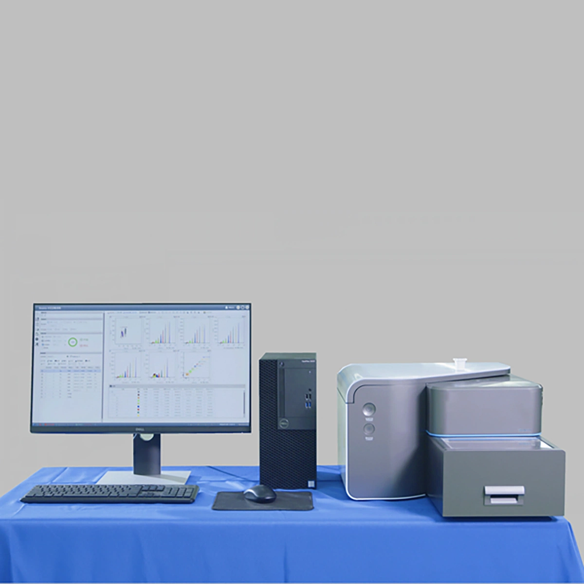 Efficient CD4 Counter and Reagents Flow Cytometry Analysis