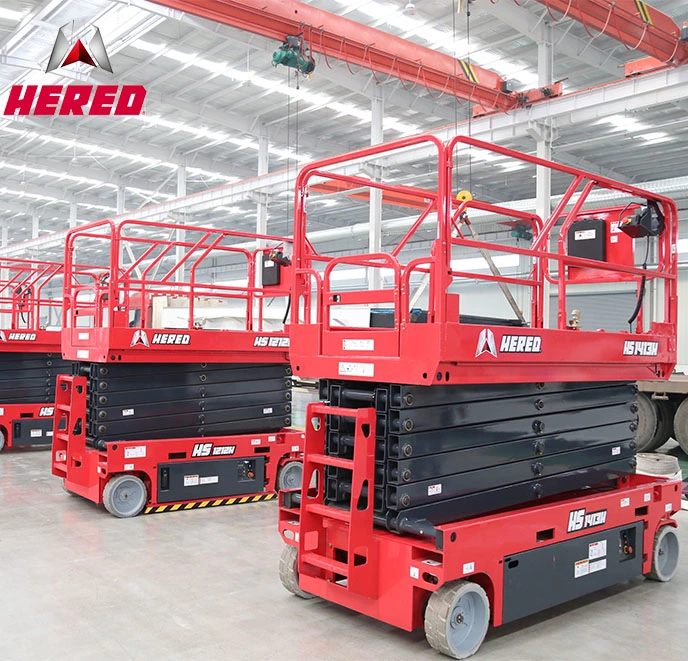 Hered Heavy Duty Full Electric Scissor Lift Work Platform