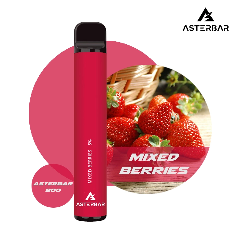 2022 Hot Selling Asterbar 800 Puffs 3.2ml Capacity 15 Flavors Wholesale/Supplier Easy Vape Vaporizer