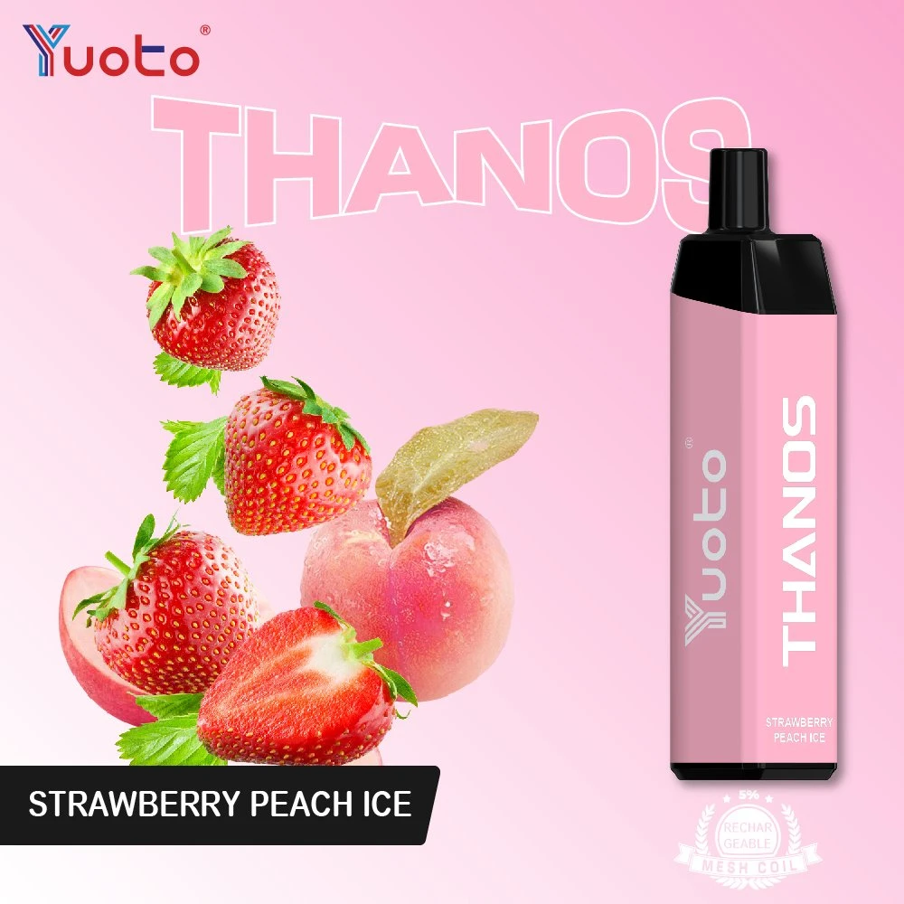 Youto Disposable/Chargeable Vape Thanos 5000 Puffs India Mesh Coil E-Juice 14ml