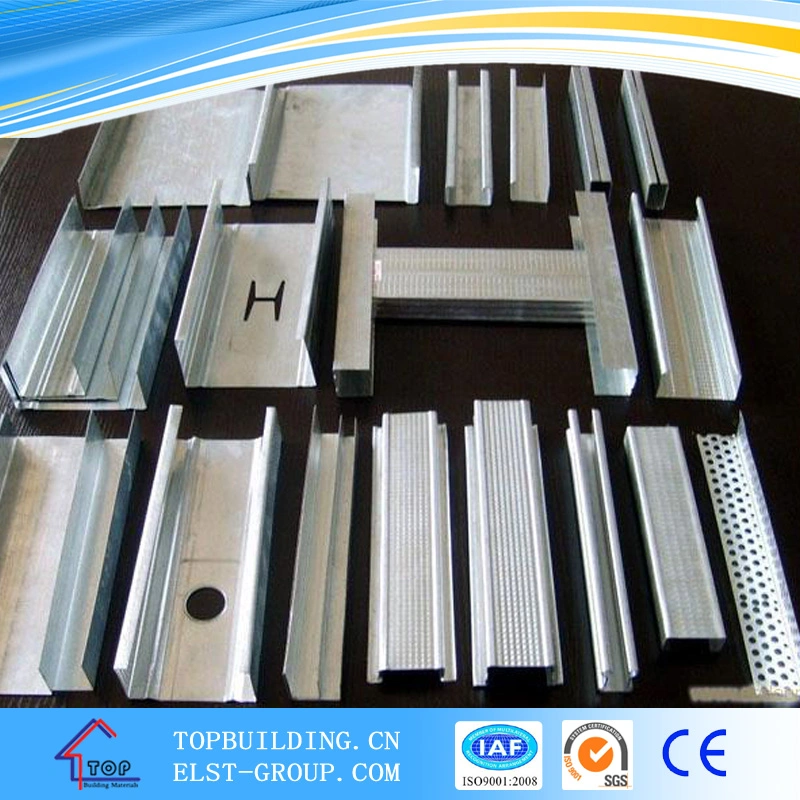 Galvanized Light Steel Profile Wall Partition Drywall Stud and Track