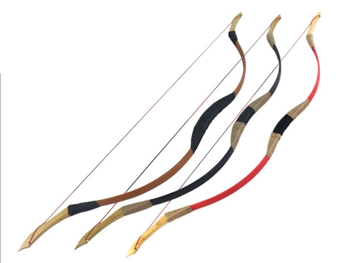 30-40-50lb Traditional Longbow Handmade High-Quality Recurve Bow for Horse Riding Archery Hunting Practice of Youth