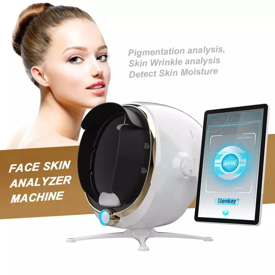 2023 New Portable Smart 3D Skin Scanner Camera Device Skin Analyzer Detect Skin Moisture Machine