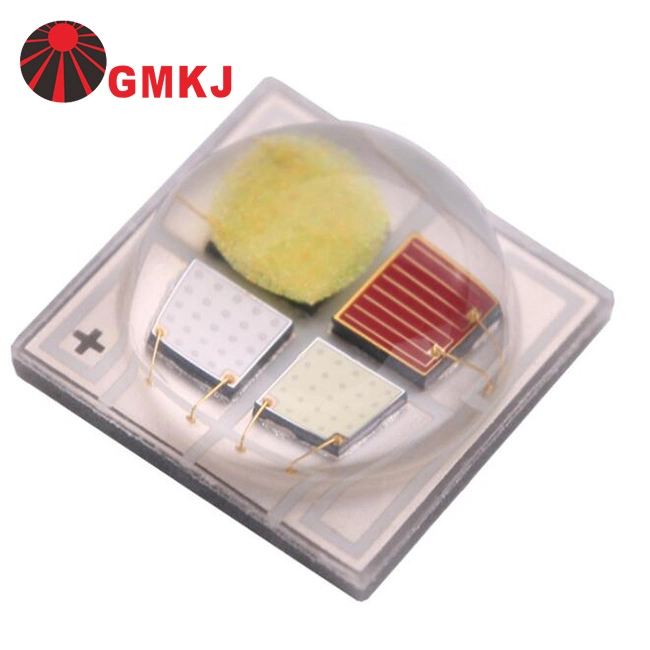 Gmkj 0,2 W de 0,5 W 3W 4W 6W 8W 10W 12W Epileds sanan de cerámica de chip de la marca 5050 3 en 1 Tricolor RGB 4 en 1 RGBW rojo verde azul amarillo blanco SMD LED chip diodo cordón