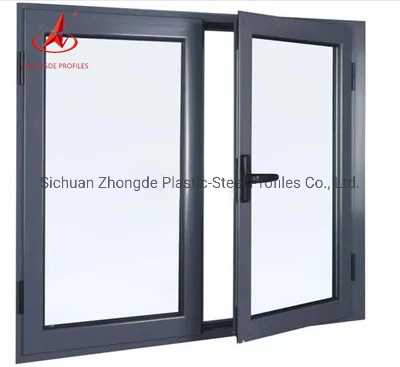 Zhongde recentemente desenvolvido Double envidring Thermal Break Aluminium Casement Window / Aluminium Windows