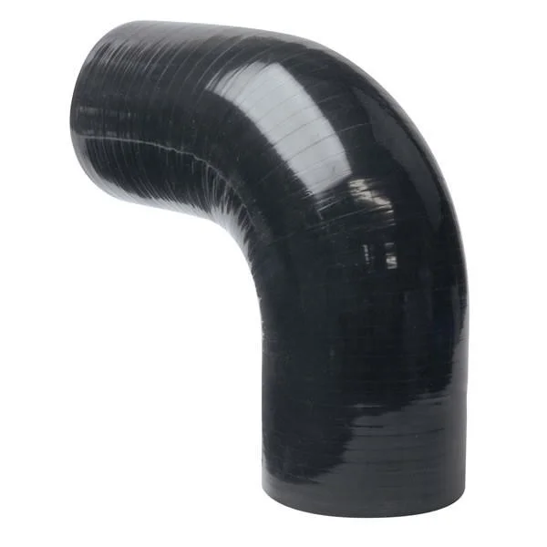 Oil Resistant Reinforced Polyester Elbow Silicone Rubber Hose