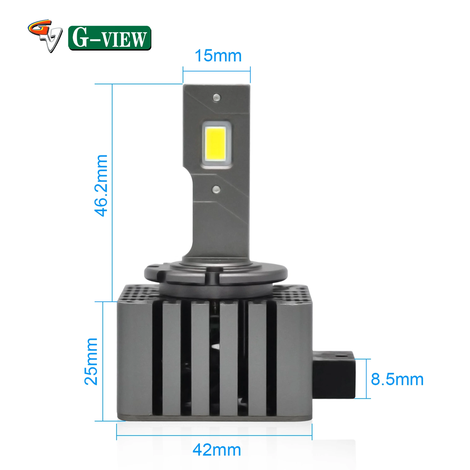 Gview D Series High Low Beam Custom Chip LED Headlight LED Light