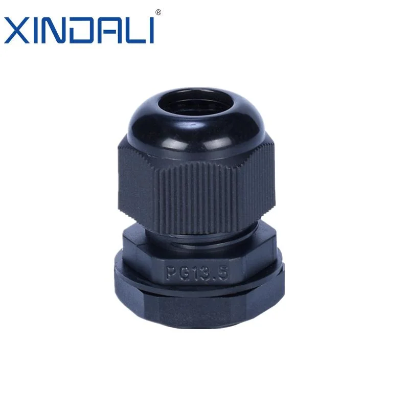Pg13.5 Cable Gland Waterproof Adjustable 3-16mm Cable Connectors Plastic Cable Gland Joints