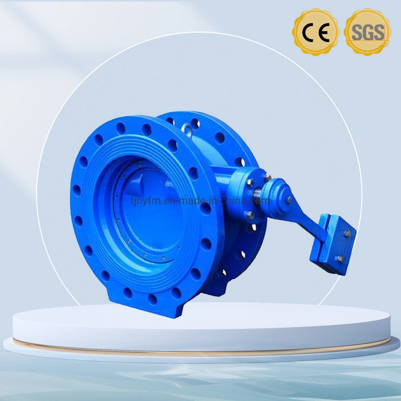 Manufacturer Hh47X Ductile Iron DN400 DN700 Tilting Disc Non Return Hydraulic Water Sewage Check Valve for Water Pump