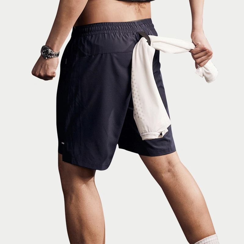 2023 Plain 100% Polyester Quick Dry Running Shorts Custom Shorts Men's Shorts