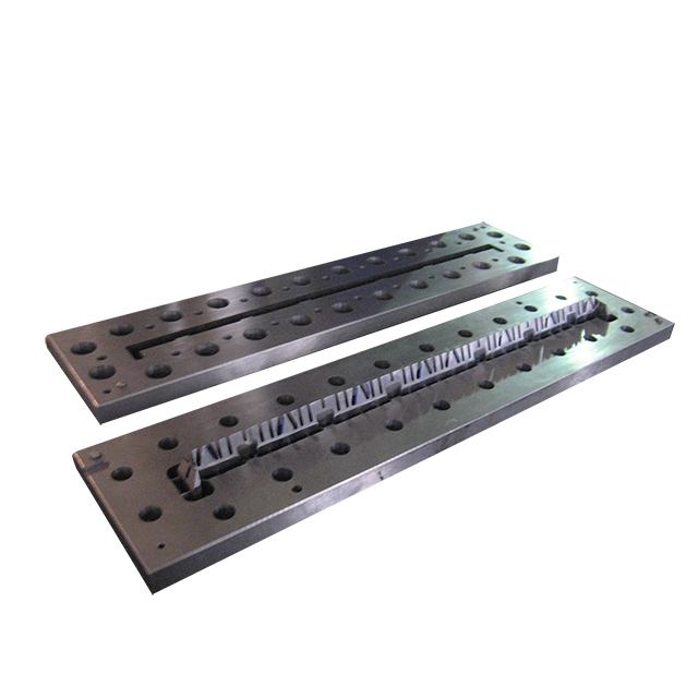 Extruder plástico usado para PVC UPVC Windows Door Profile Exrusion Molde de expansão de peças de alumínio com perfil em alumínio