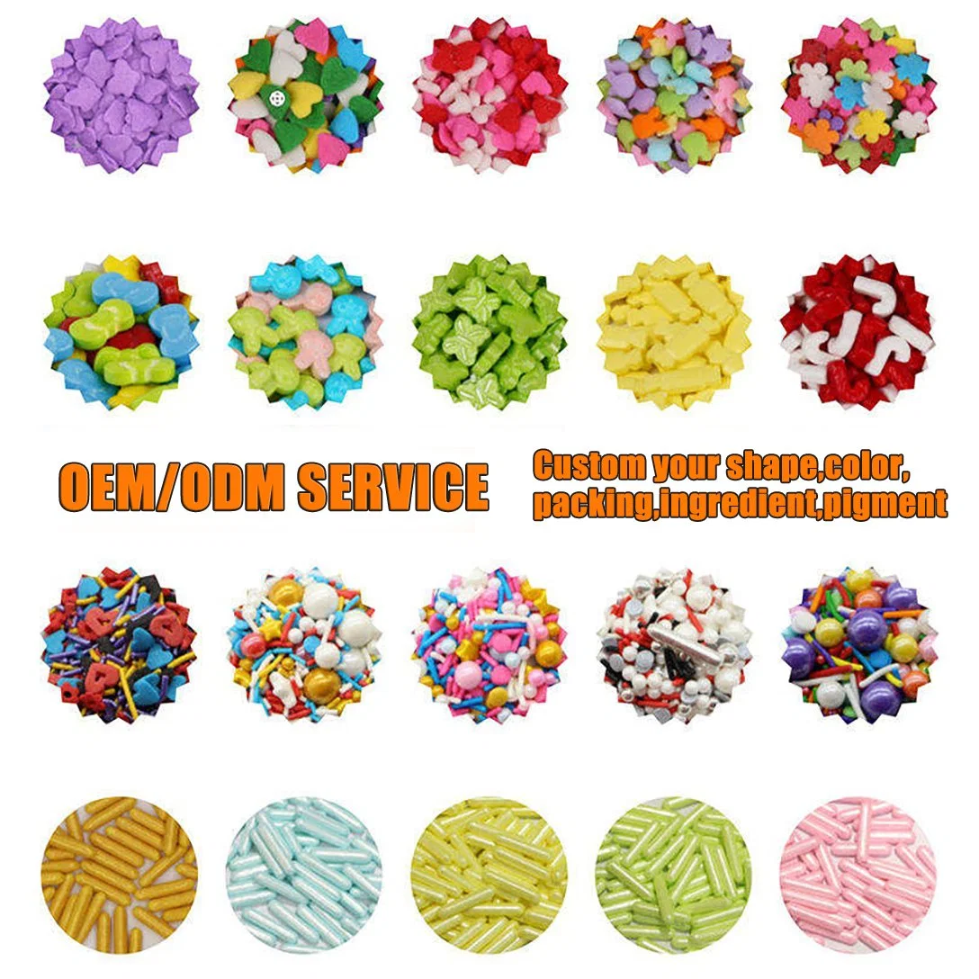 Wholesale Edible Sprinkles Metallic Sugar Beads Sliver Sugar Pearl for Cake Decoration