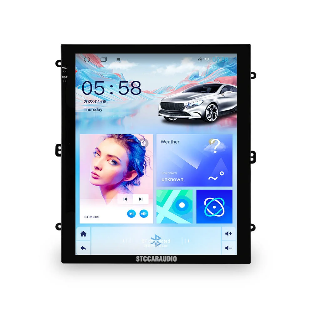 Rádio com ecrã táctil universal de 9,7 polegadas estéreo para automóvel Android Car Video DVD de Coche com ecrã de toque para painel do automóvel