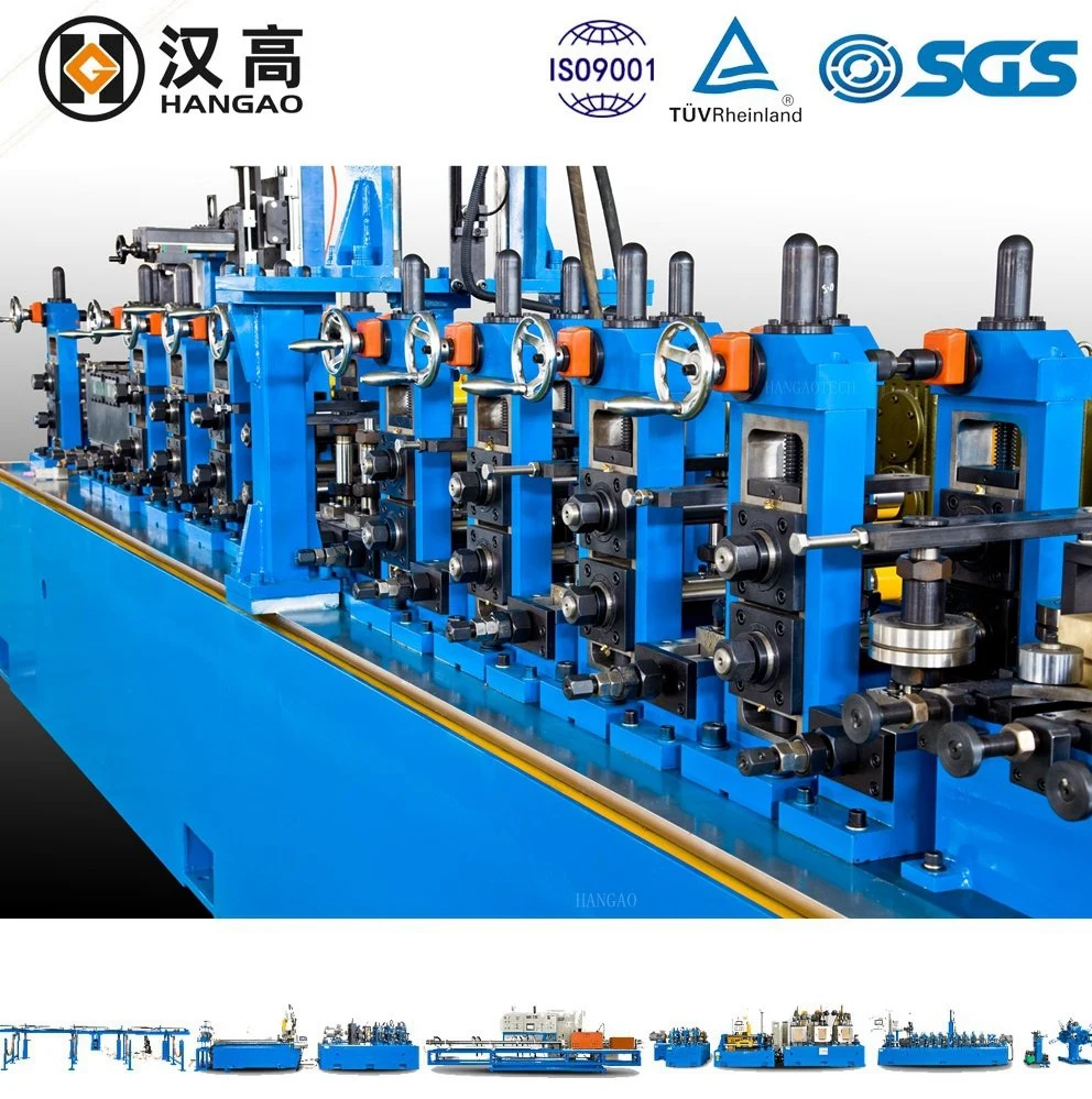 Stainless Steel Water Pipeline Manufacturing Machine Metal Tube Production Line