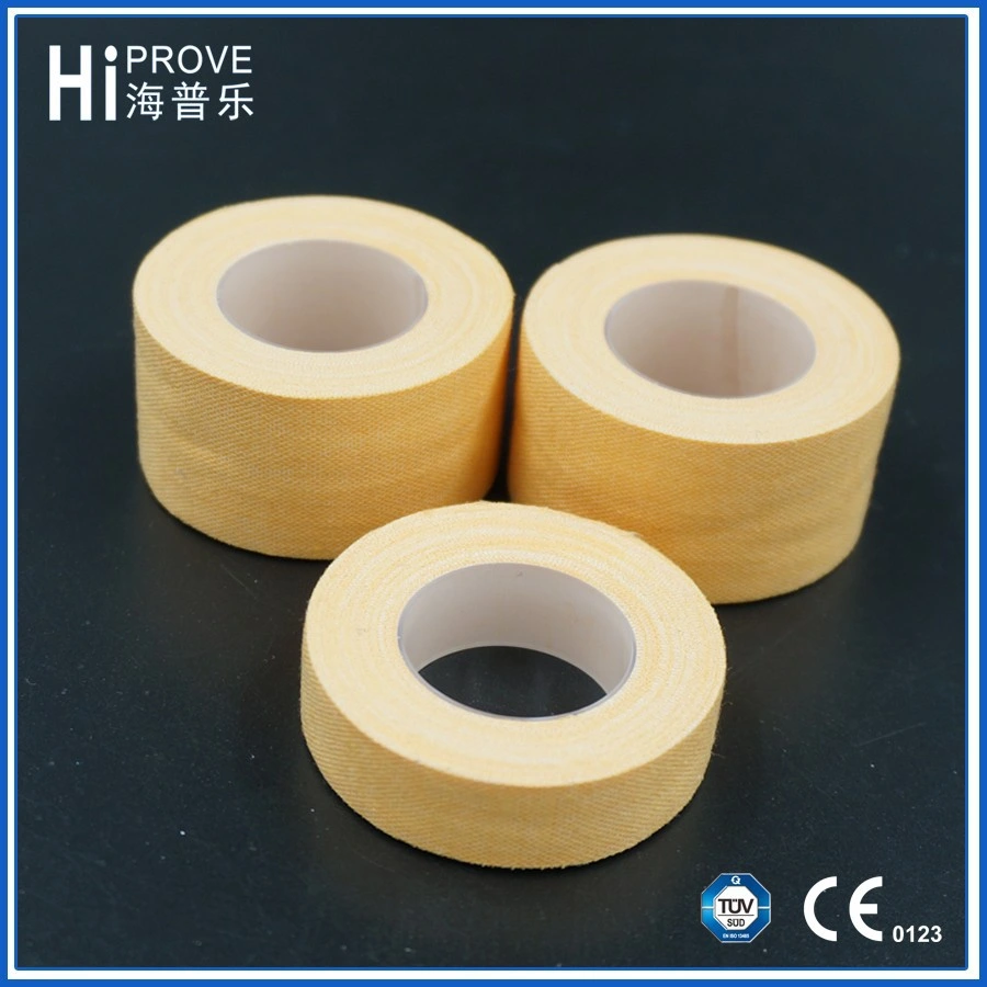 Skin Color Zinc Oxide Adhesive Plaster with Plastic Cover