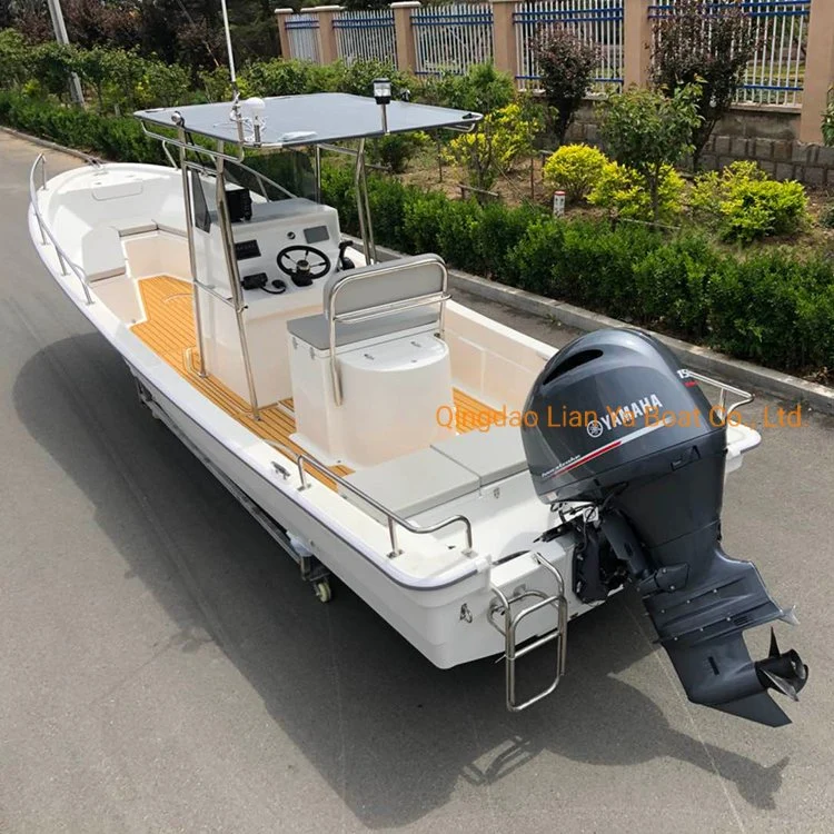 Liya 14-25feet Fiberglass Fishing Boat Panga Boat Passenger Boat River Water Speed Motor Boats for Sale