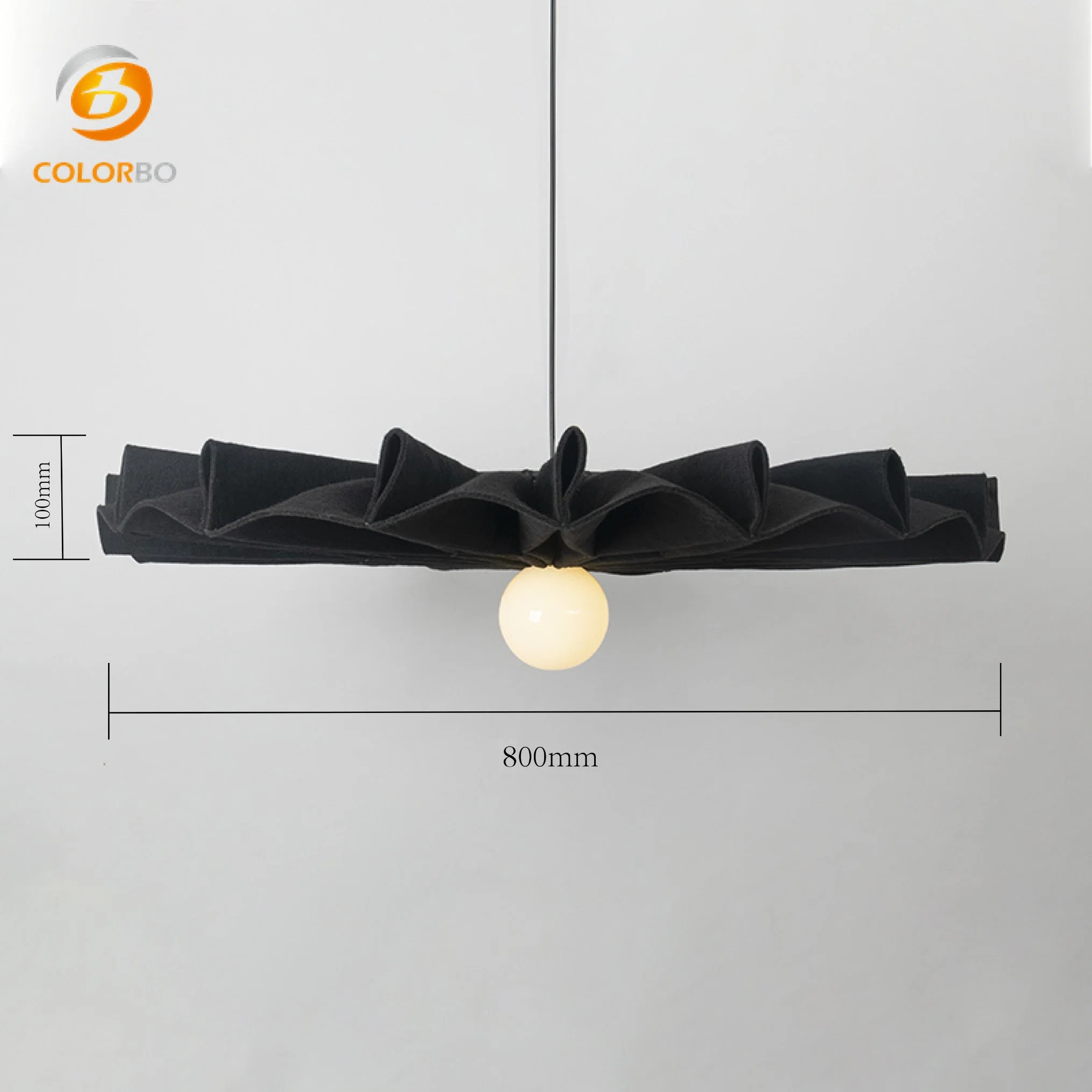 Polyester Panels Modern Design acoustic board PET Felt LampShade with Good Service