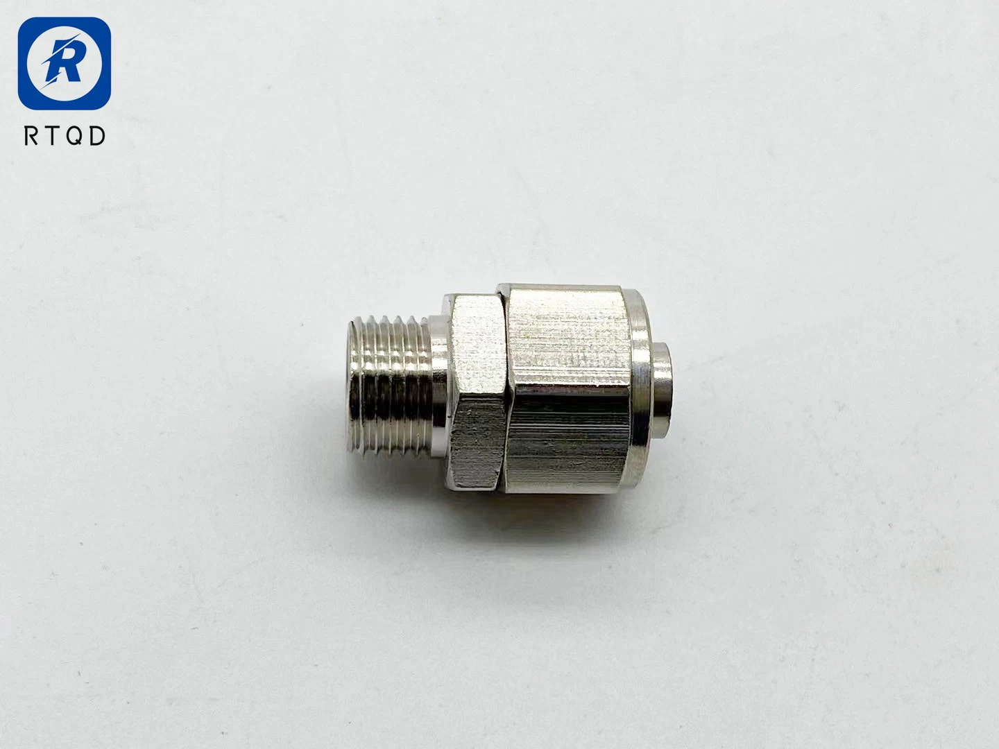 High Performance Quick-Twist Connector Tracheal Thread Through Terminal Pneumatic Fitting with Brass Metal Series Klc