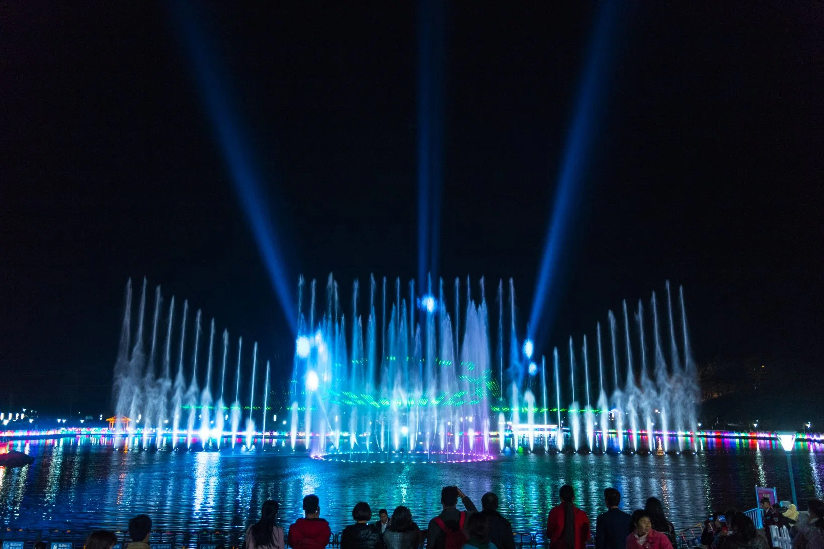 Musical Dancing Light Show Water Fountain for Garden