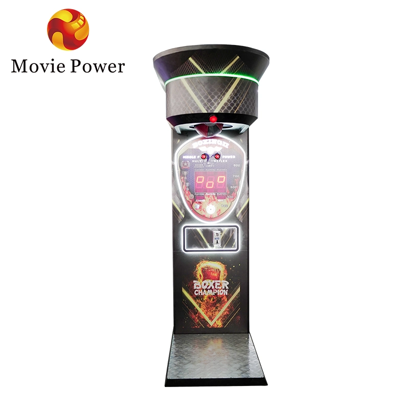 Custom Amusement Park Coin operated Electronic Big Punch Music Boxing Máquina de juego