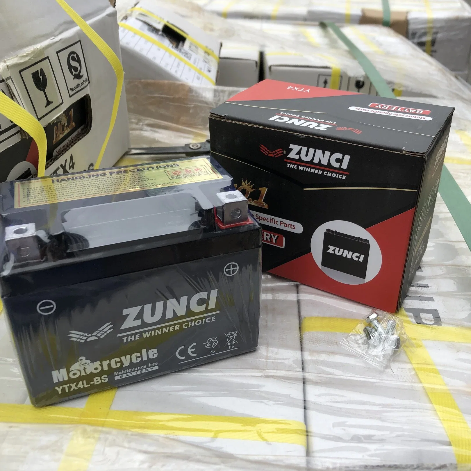 Hot Sale Custom Motorcycle Lead Acid Battery Zunci 12V Ytx5l Start Battery