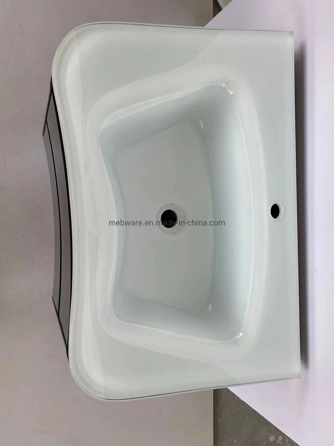 Best Selling Good Price Designed Wall Hung Mounted Bathroom Vanity PVC Bathroom Cabinet with LED Mirror and Side Cabinet