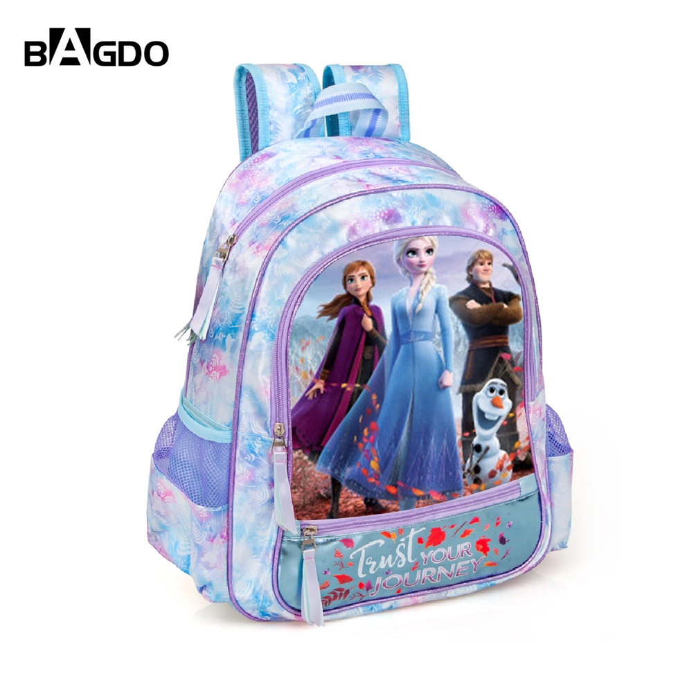Bolsa Escola bonitinho Design exclusivo Rosa congelados mochilas mochila Escolar de Lazer