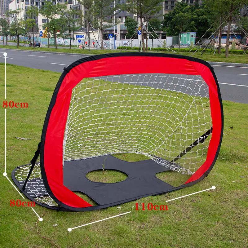 Wholesale Foldable Children's Training Equipment Portable Soccer Nets Football Goal