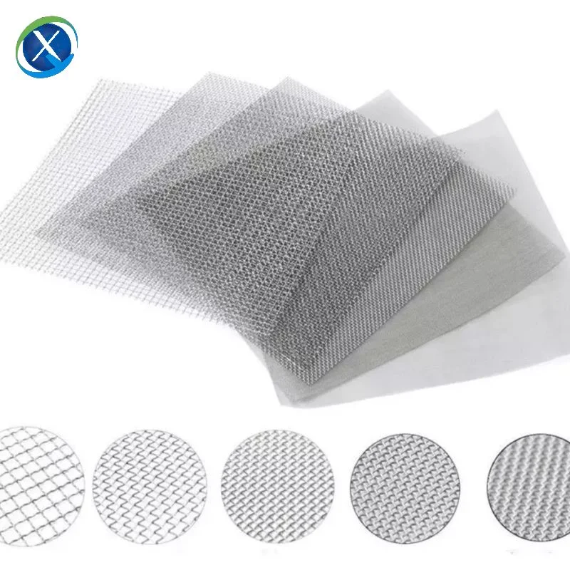 Stainless Steel 201 304 Dutch Woven 14*88 24*110mesh Woven Wire Mesh for Plastic Particle Filtration