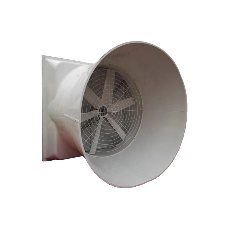 White FRP Cone Fan /Poultry Equipment for Poultry Farm/Greenhouse/Workshop/Warehouse Axial Equipment FRP Fan with Good Quality