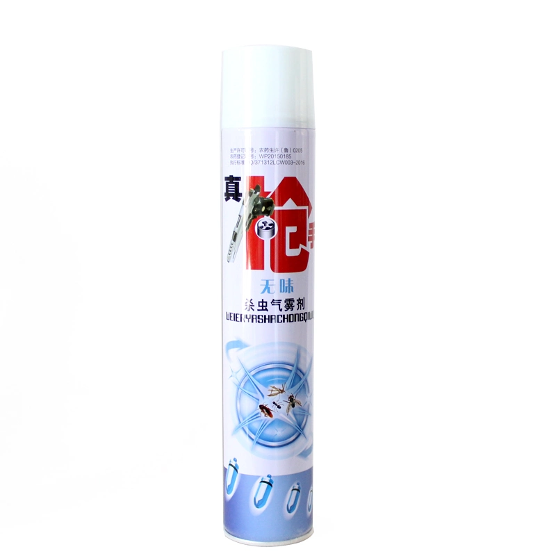 OEM ODM 450ml 600ml 750ml Insecticide Aerosol Insect and Mosquito Killer