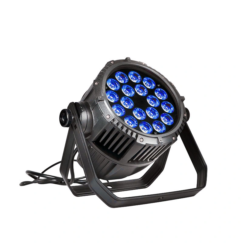 Guangzhou Stage Lighting Factory Directly Sales -RGBW 18PCS* 18W LED Waterproof PAR Can for Outdoor IP65 4in1 5in1 6in1 PAR Can Light