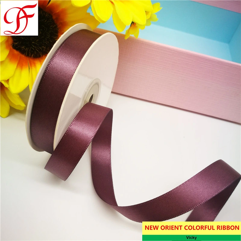 Wholesale/Supplier Factory OEM Printed Double/ Single Face Satin Ribbon Taffeta Grosgrain Sheer Organza Ribbon for Wrapping/Decoration/Garment/Christmas Gifts Box Bows