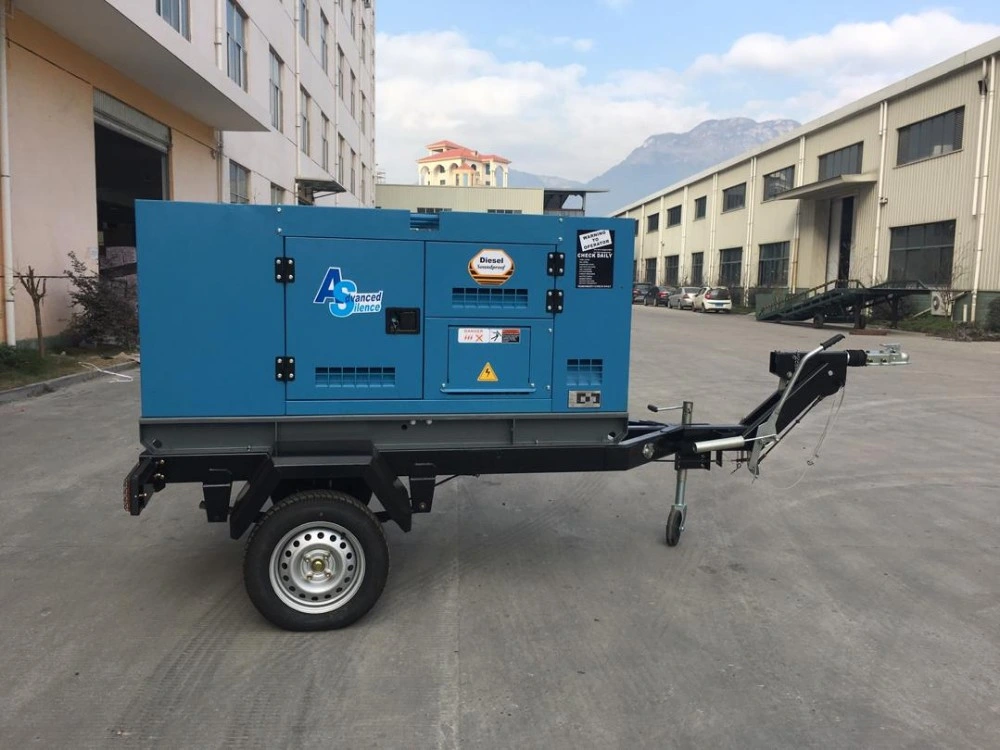 40kVA 30kw Tragbarer elektrischer Dieselgenerator für die Kühllagerung 50kW 100kVA Generator