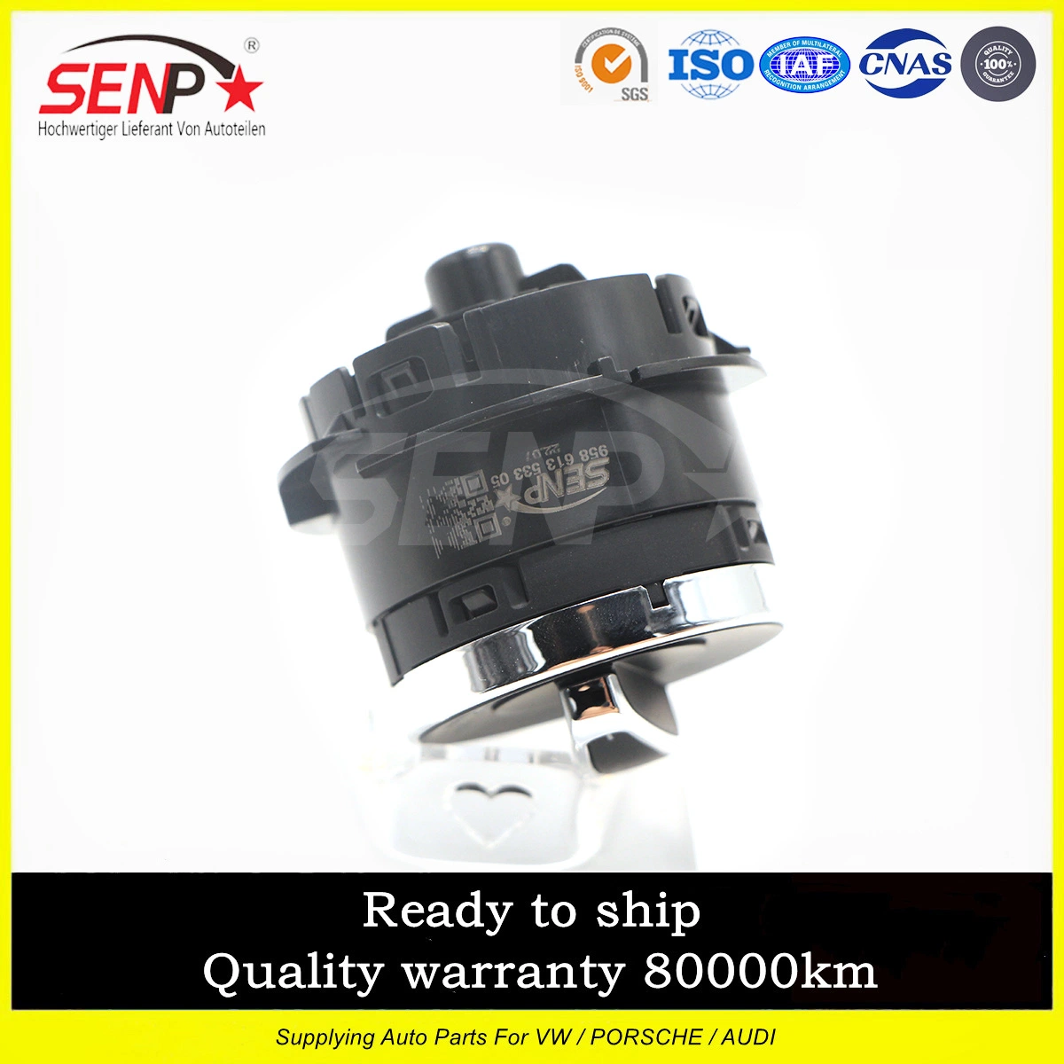 Senp Wholesale/Supplier German Auto Parts Headlight/Fog Light Switch Auto Headlamp 95861353305 for 2011-2018 Porsche Cayenne Macan 3.0/3.6L Original Car Part Switches